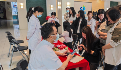 把脈問診送健康，暖心服務進企業——合肥高科攜手廣瑞醫療開展“健康進企業”義診活動